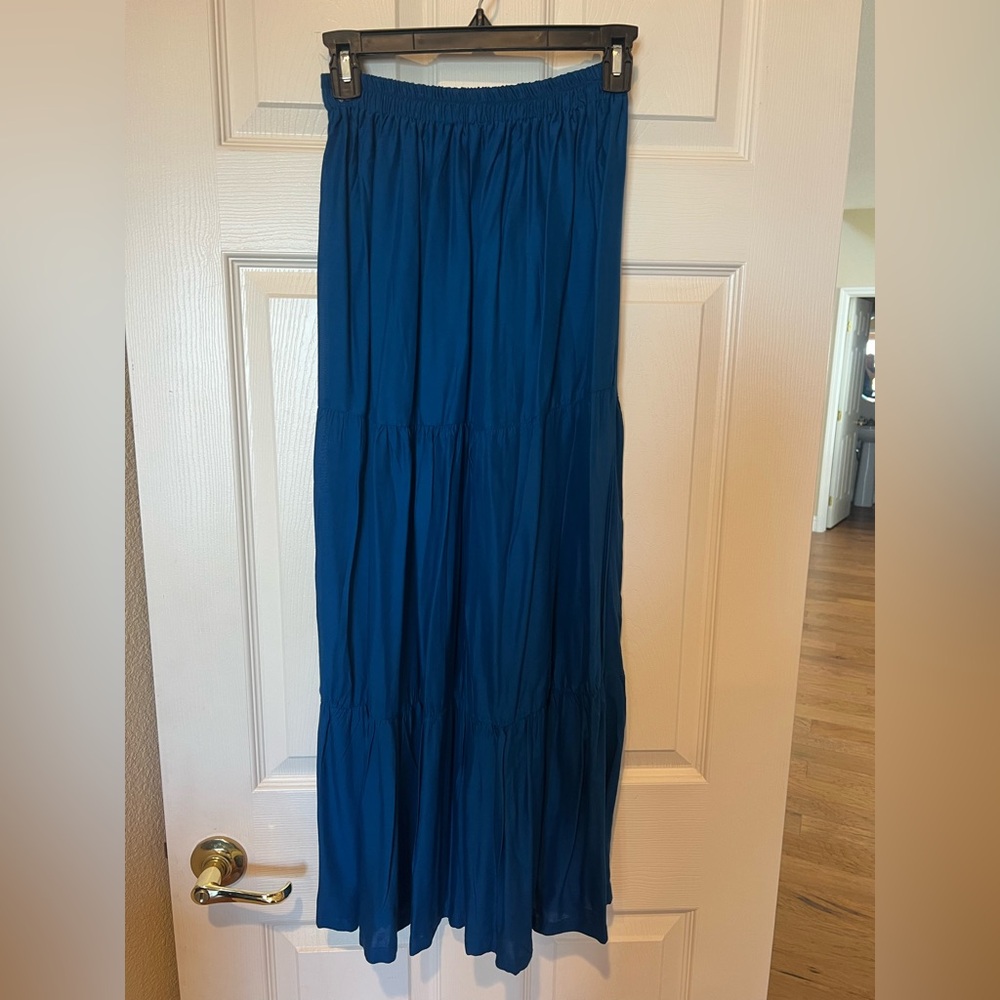 Elegant Blue Women's Skirt
